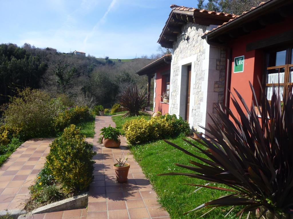 Apartamentos Rurales La Gueertona Ardines Rom bilde